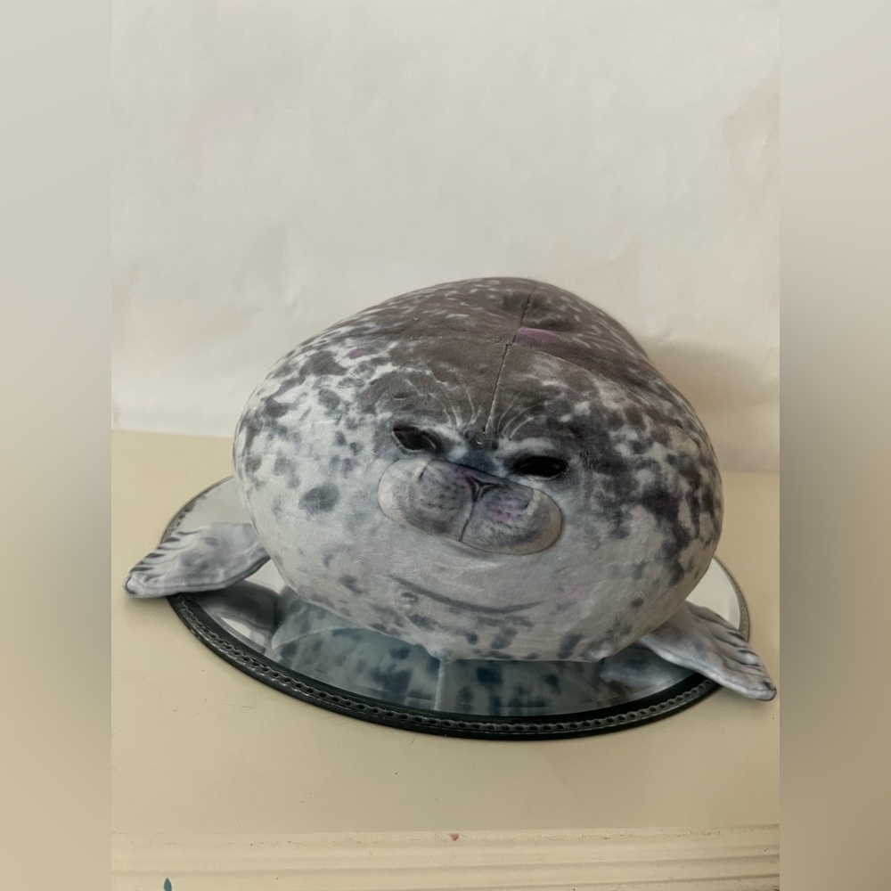 Plush Seal , great shape, similar to squishmallow but no tag